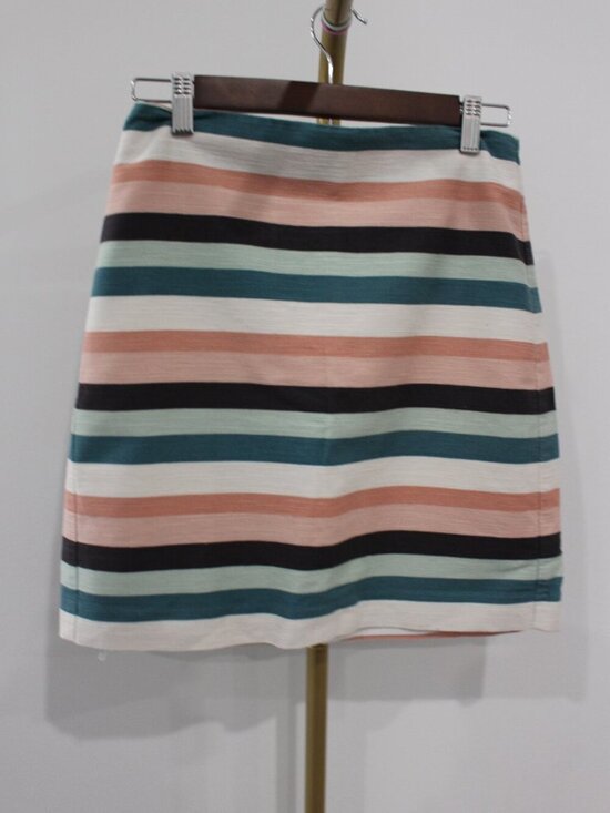 LOFT Dresses & Skirts - Loft Striped Mini Skirt Size 2